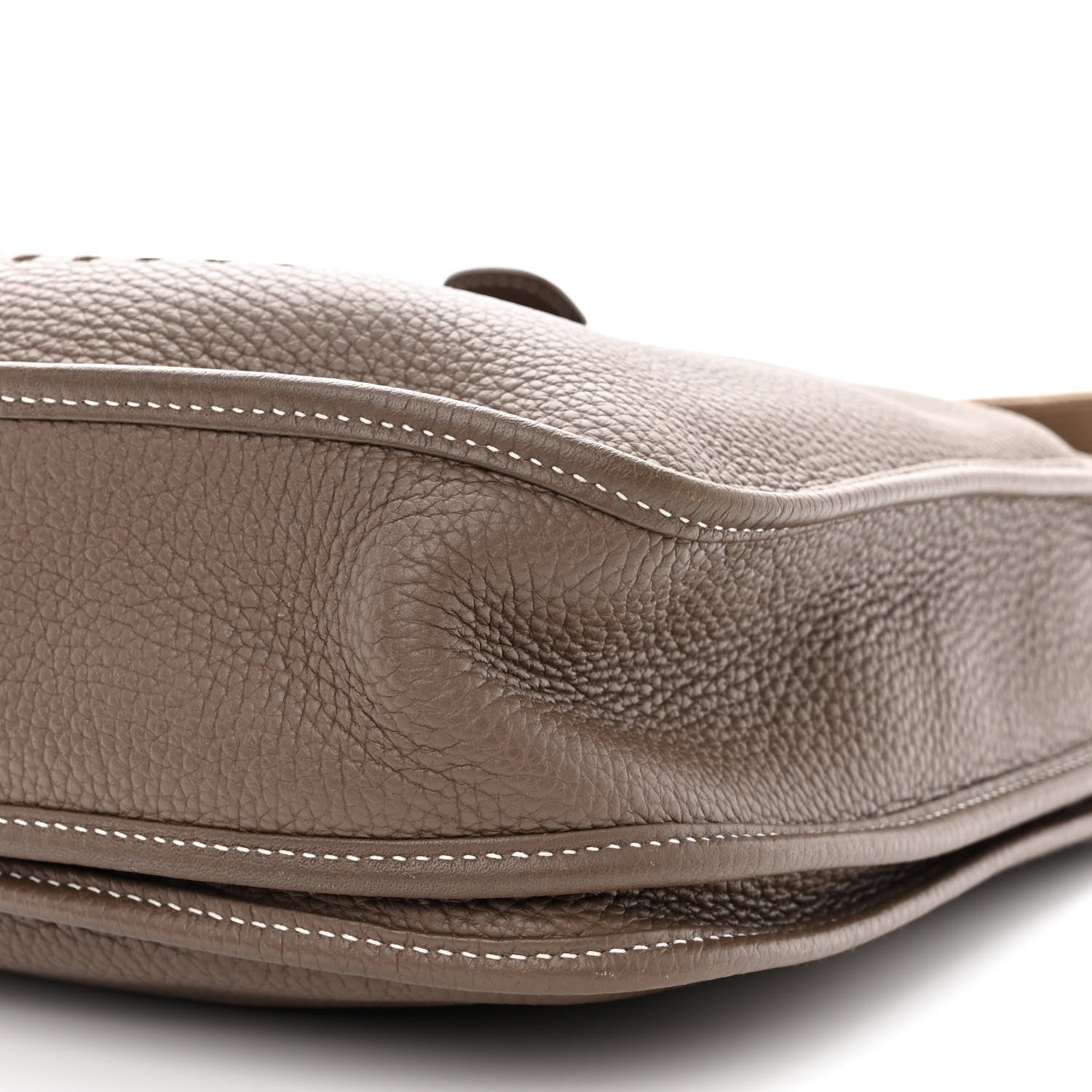 Hermes Taurillon Clemence Evelyne III PM Etoupe 10 of 10