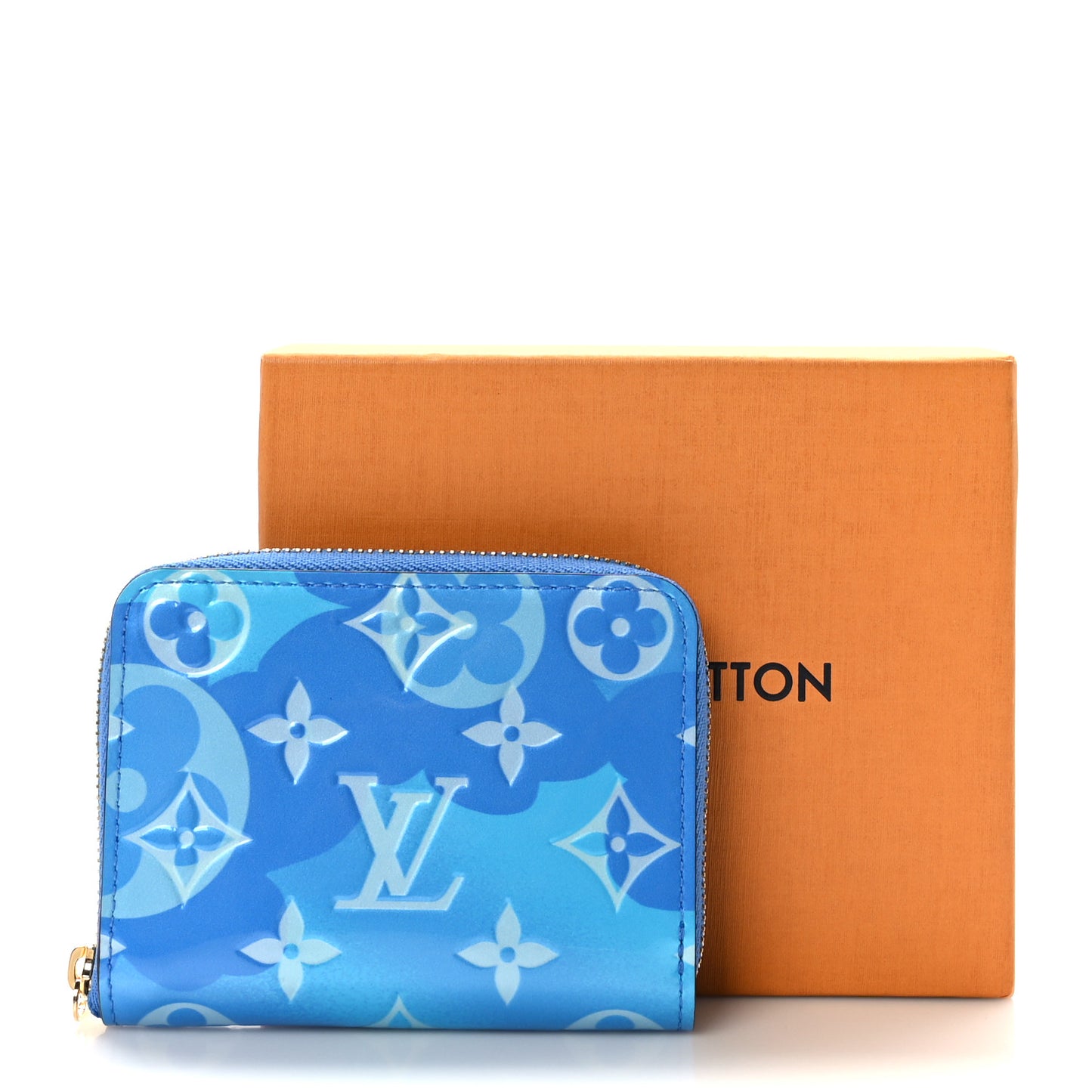 Vernis Valentine Zippy Coin Purse Blue