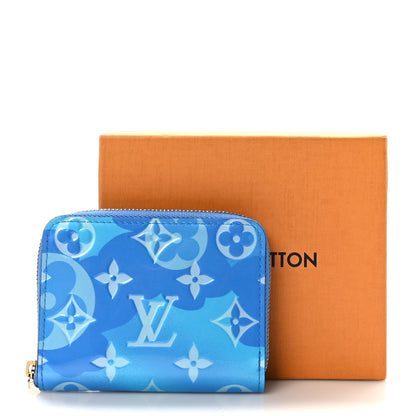 Louis Vuitton Vernis Valentine Zippy Coin Purse Blue 7 of 7