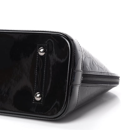 Louis Vuitton Vernis Alma PM Noir Magnetique 7 of 10