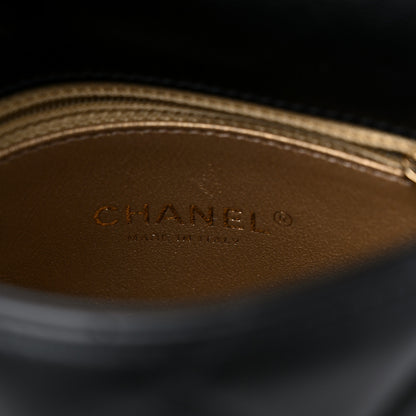 Chanel Lambskin Pearl Quilted Side Packs Black 7 of 12