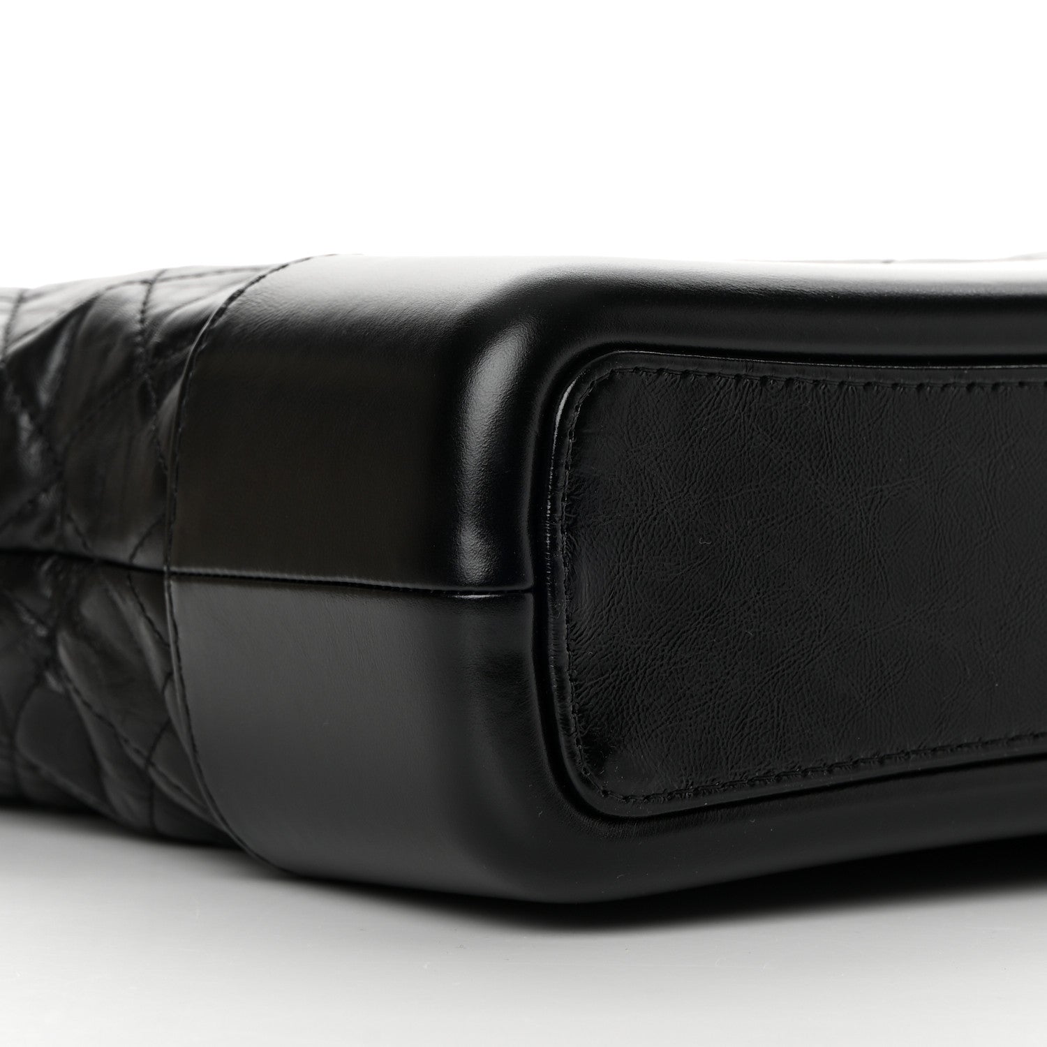 Chanel Aged Calfskin Quilted Medium Gabrielle Hobo So Black 8 of 10