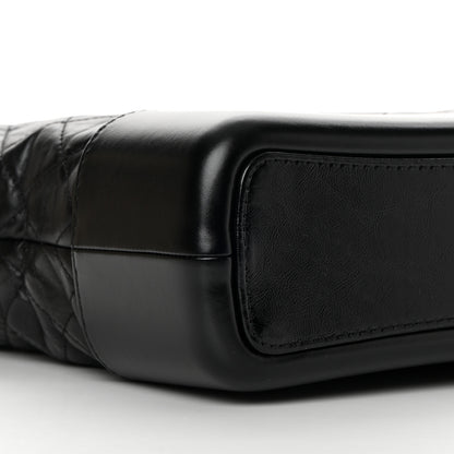 Chanel Aged Calfskin Quilted Medium Gabrielle Hobo So Black 8 of 10