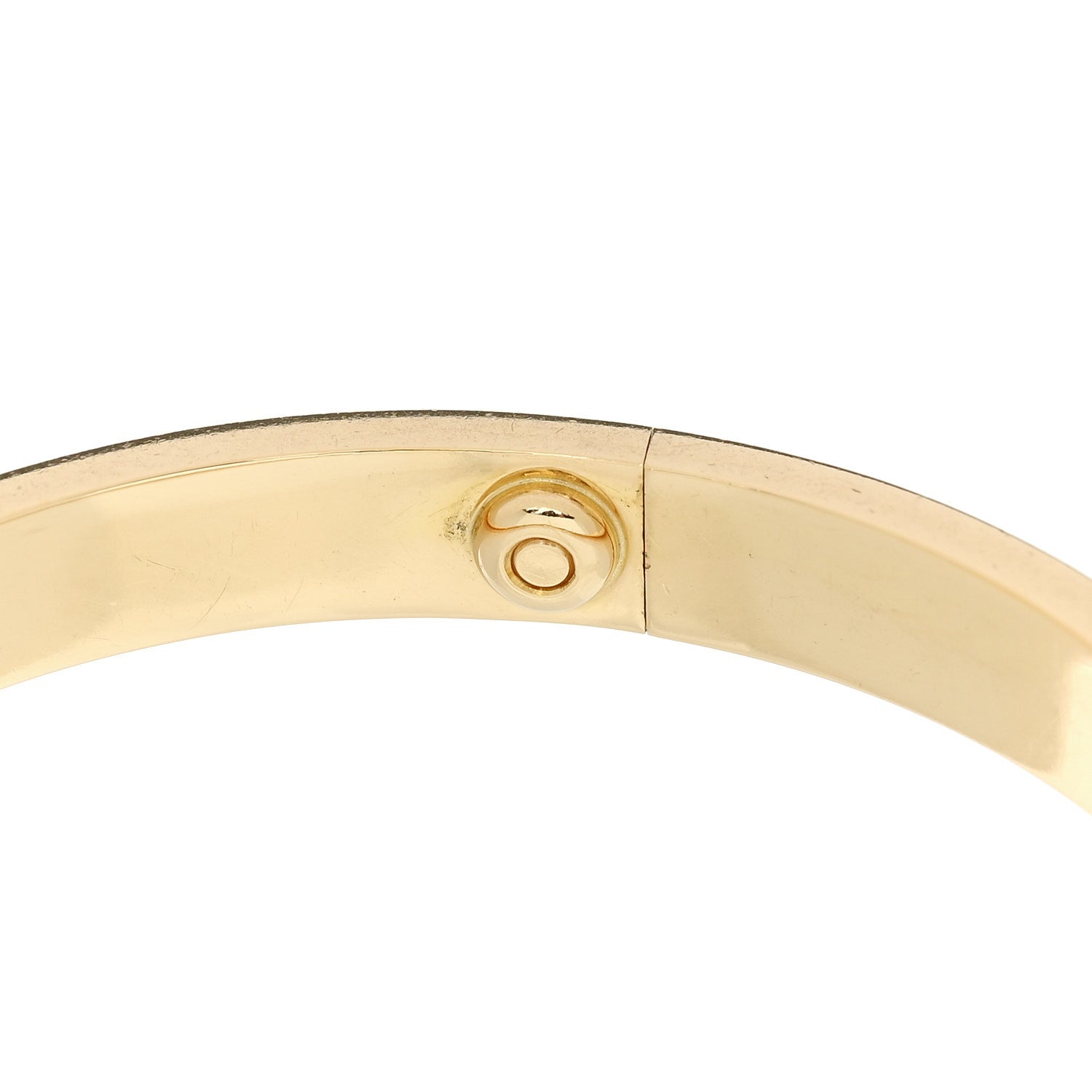 Cartier 18K Yellow Gold LOVE Bracelet 17 7 of 8