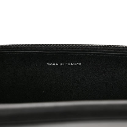 Chanel Patent Quilted Wallet On Chain WOC Black 7 of 12