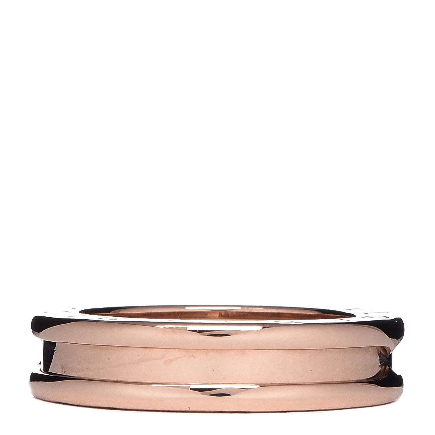 Bulgari 18K Rose Gold B.Zero1 One-Band Ring 49 5 3 of 4