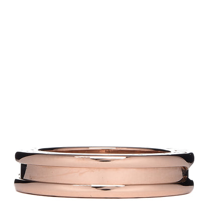 Bulgari 18K Rose Gold B.Zero1 One-Band Ring 49 5 3 of 4
