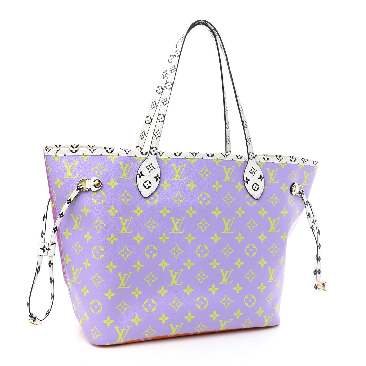 Monogram Giant Neverfull MM Pink Lilac