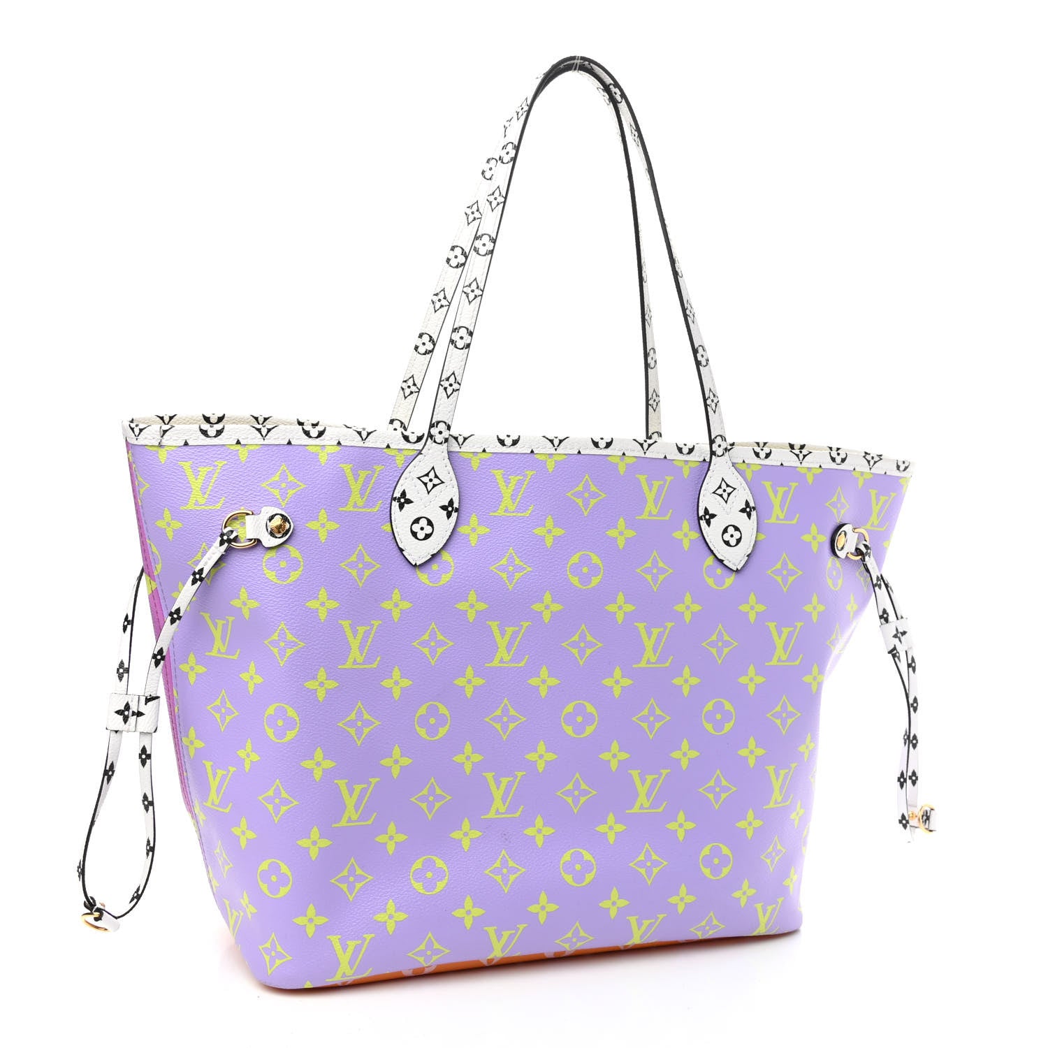 Louis Vuitton Monogram Giant Neverfull MM Pink Lilac 3 of 11