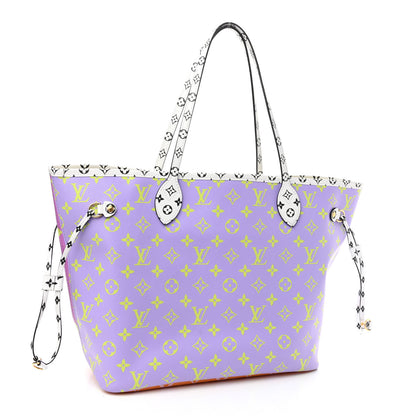Louis Vuitton Monogram Giant Neverfull MM Pink Lilac 3 of 11