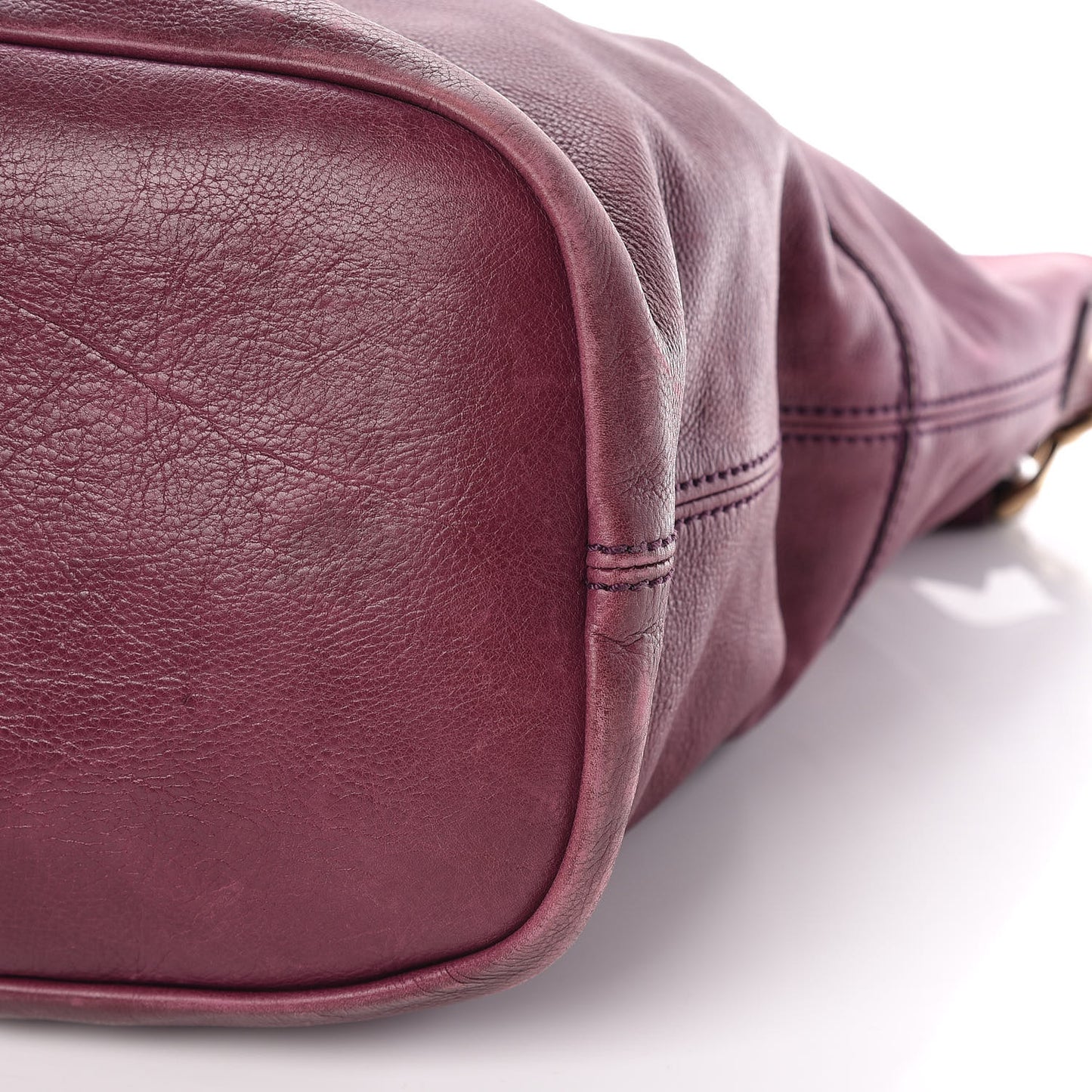 Lambskin North South Nightingale Aubergine