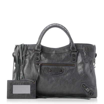 Balenciaga Agneau Classic Hardware City Anthracite 1 of 8