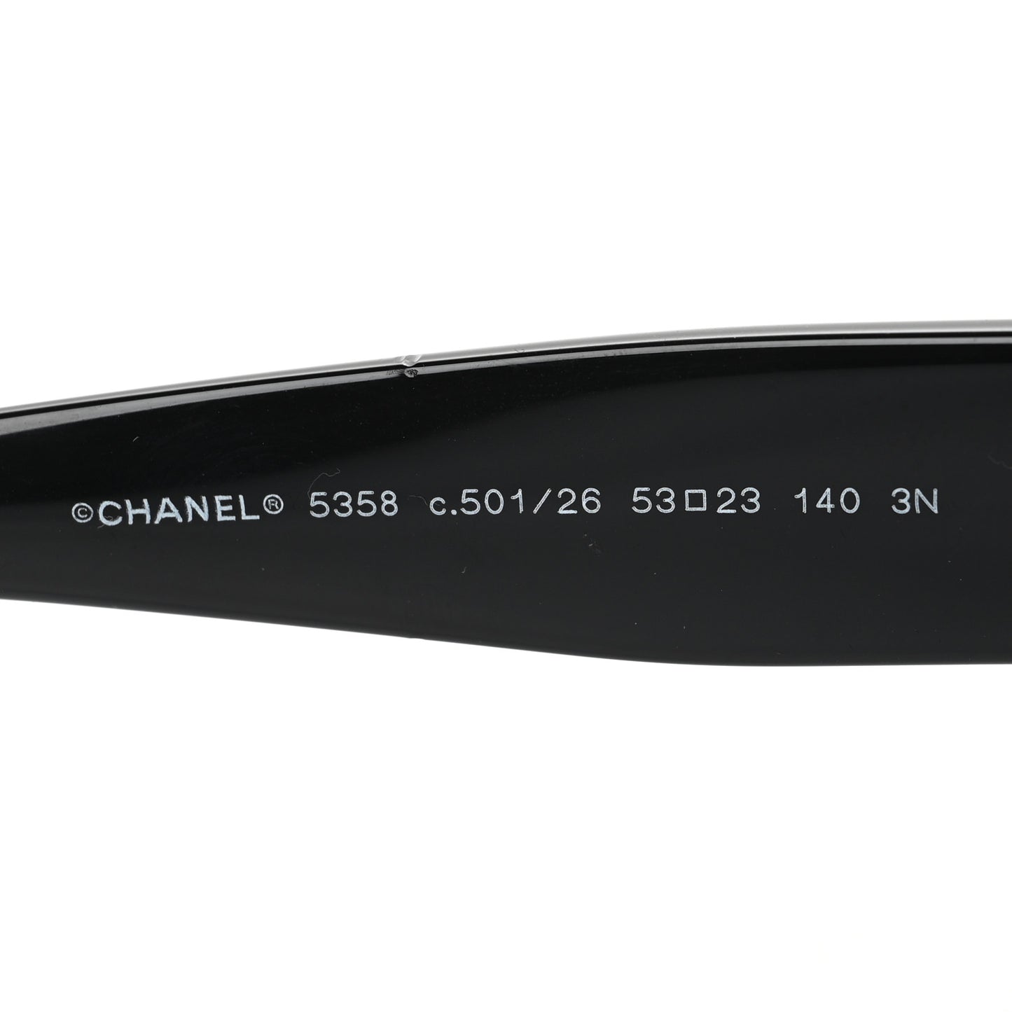 Acetate Butterfly Signature CC Sunglasses 5358 Black