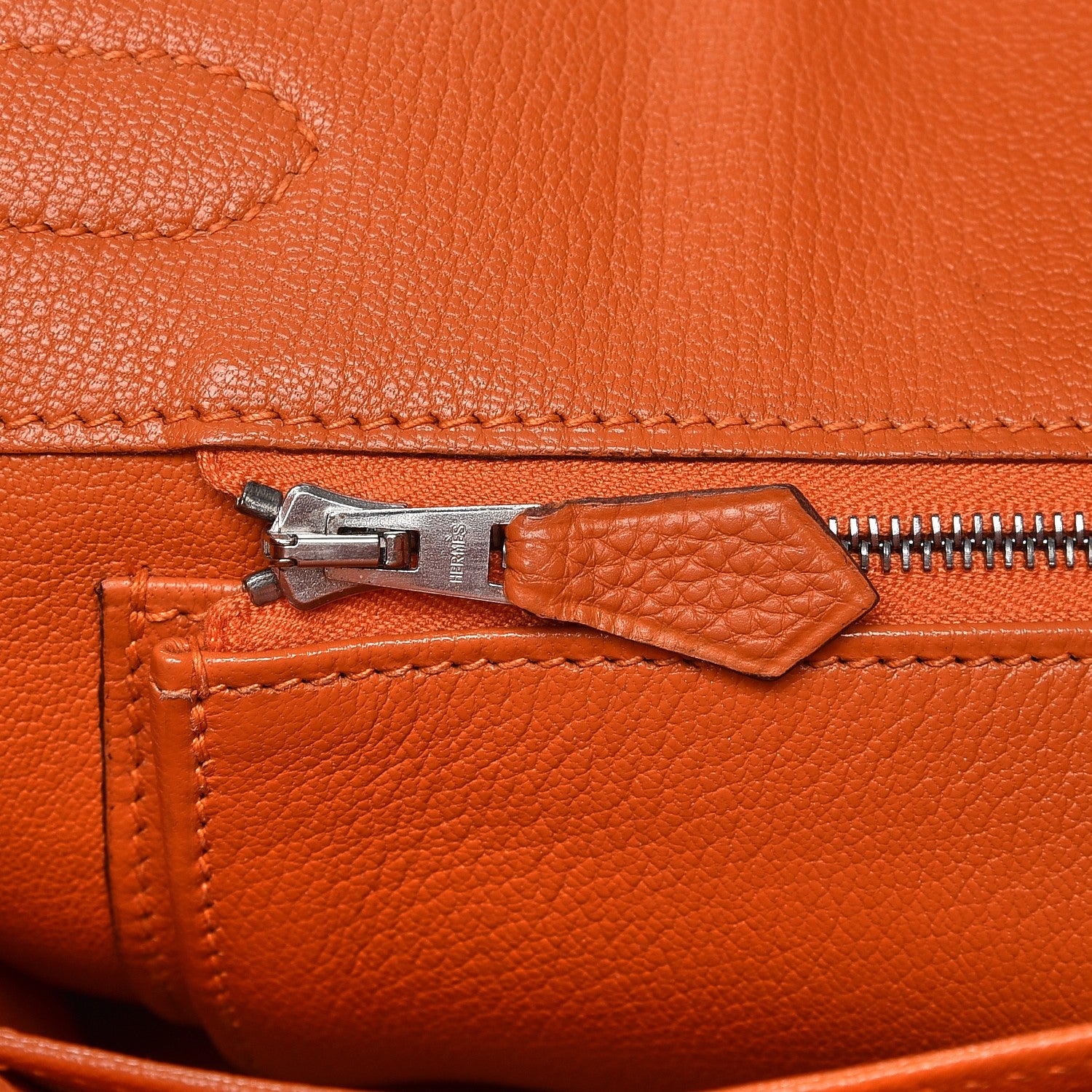 Hermes Togo Birkin 30 Orange 11 of 35