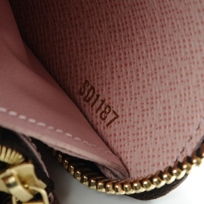 Louis Vuitton Monogram Clemence Wallet Rose Ballerine 7 of 7