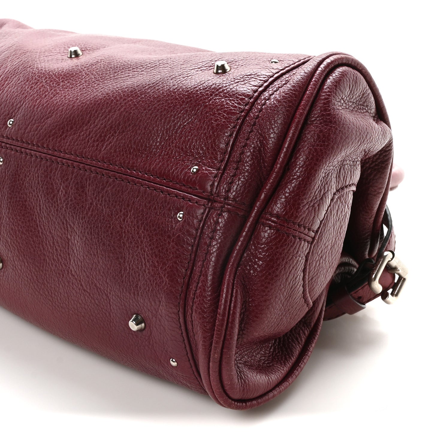 Calfskin Medium Paddington Satchel Red