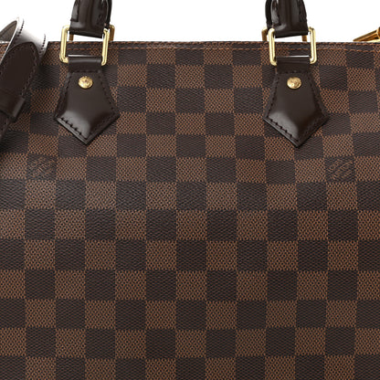 Louis Vuitton Damier Ebene Speedy Bandouliere 30 8 of 10