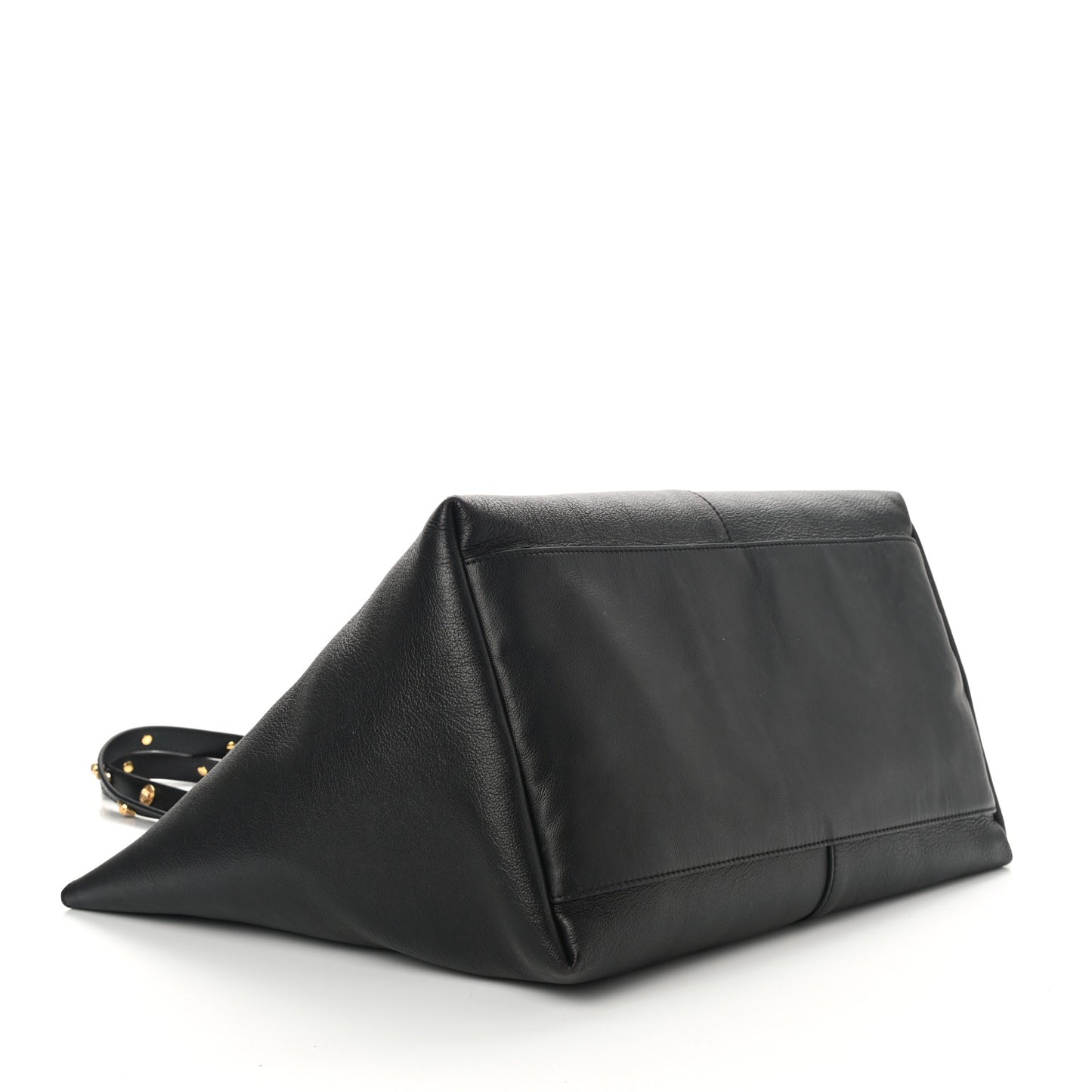 Calfskin Palazzo Tote Black