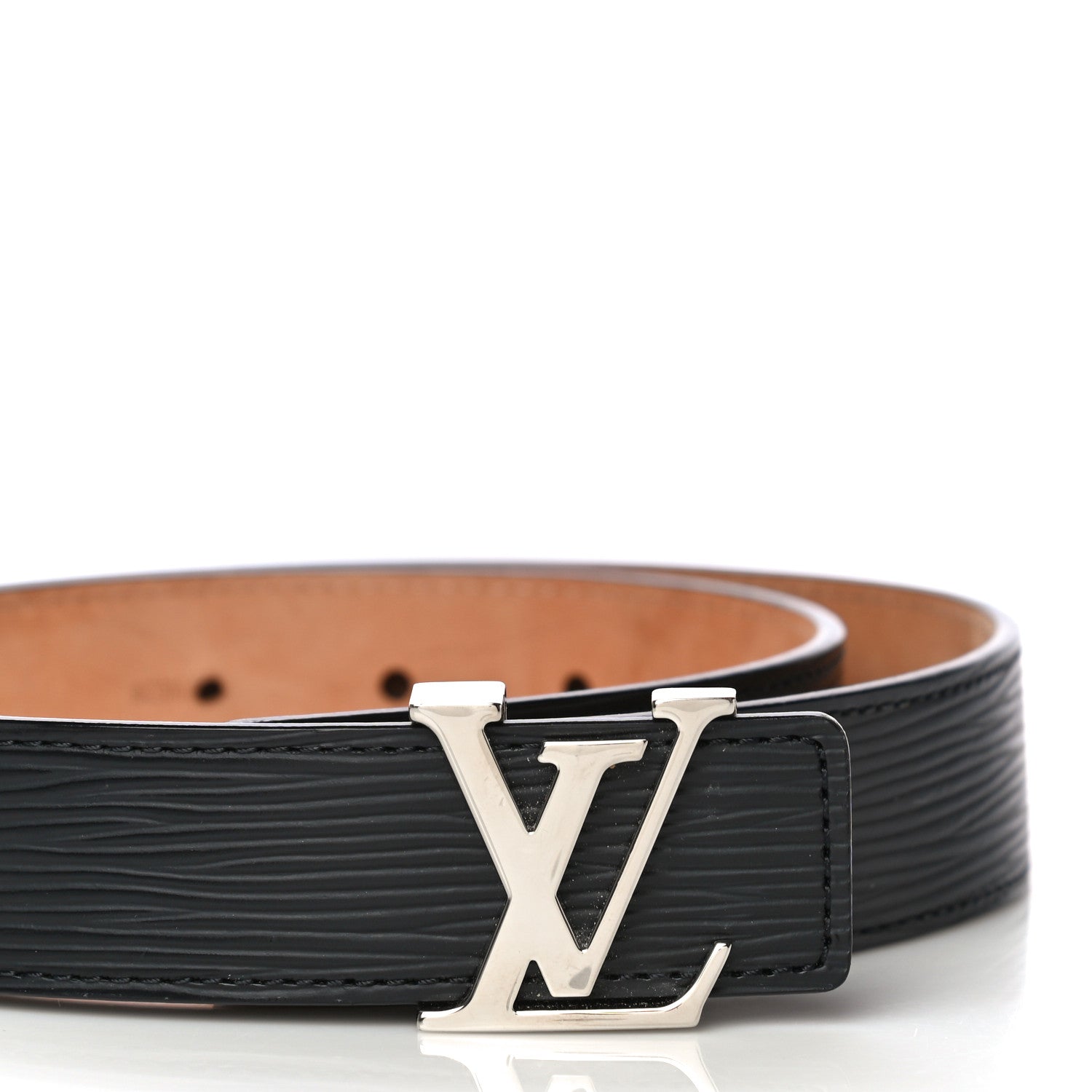 Louis Vuitton Epi 30mm LV Initiales Belt 80 32 Black 2 of 10