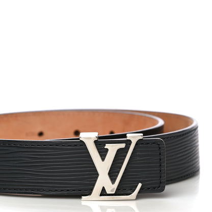 Louis Vuitton Epi 30mm LV Initiales Belt 80 32 Black 2 of 10