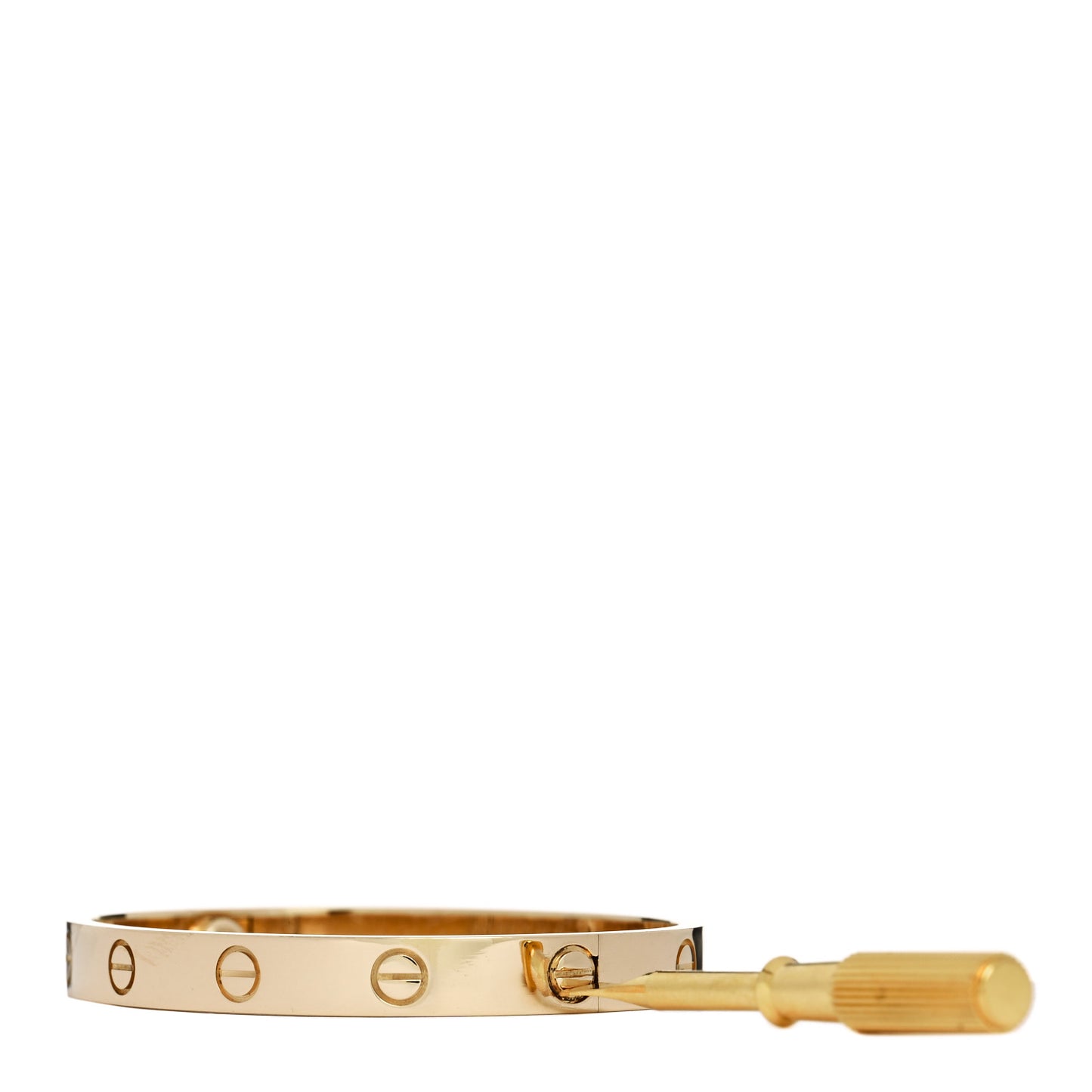18K Yellow Gold LOVE Bracelet 16