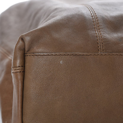 Burberry Calfskin Shoulder Tote Bag Brown 12 of 13