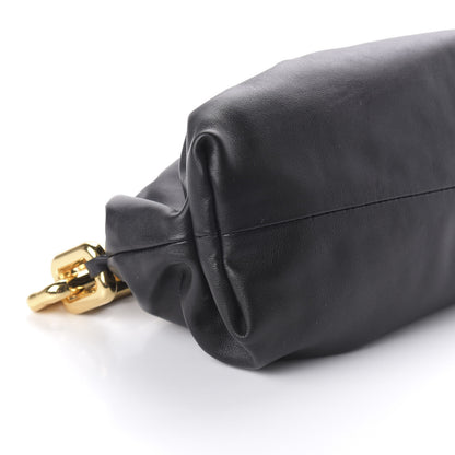 Bottega Veneta Calfskin The Pouch Chain Black 6 of 9