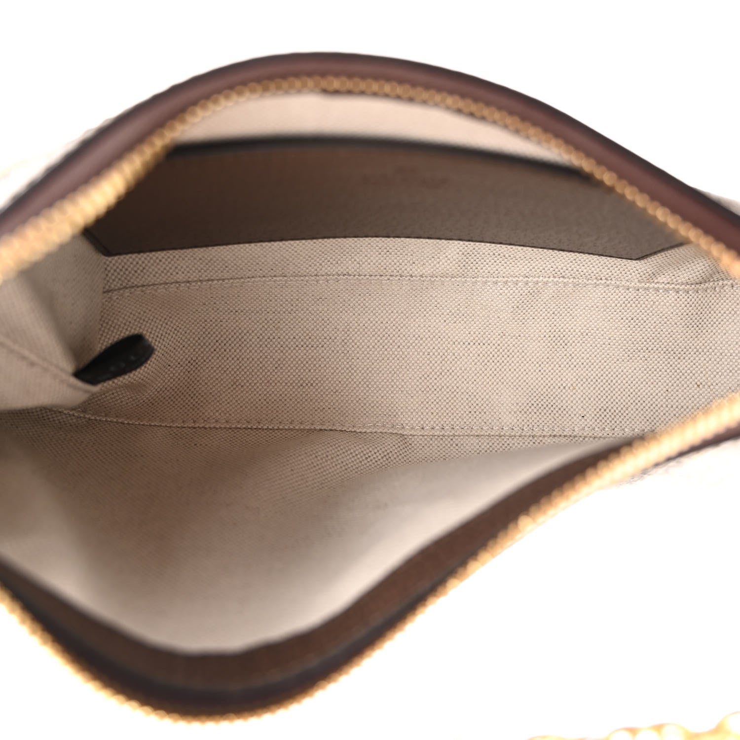 Gucci GG Supreme Monogram Textured Dollar Calfskin Web Small Ophidia GG Handbag Beige Ebony New Acero 5 of 9