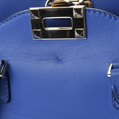 Valentino Garavani Vitello Mini Rockstud Double Handle Tote Light Sapphire 8 of 10