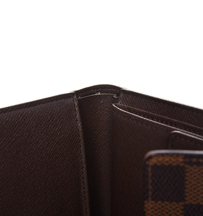 Louis Vuitton Damier Ebene Porte Tresor Etui Papier Wallet 15 of 15
