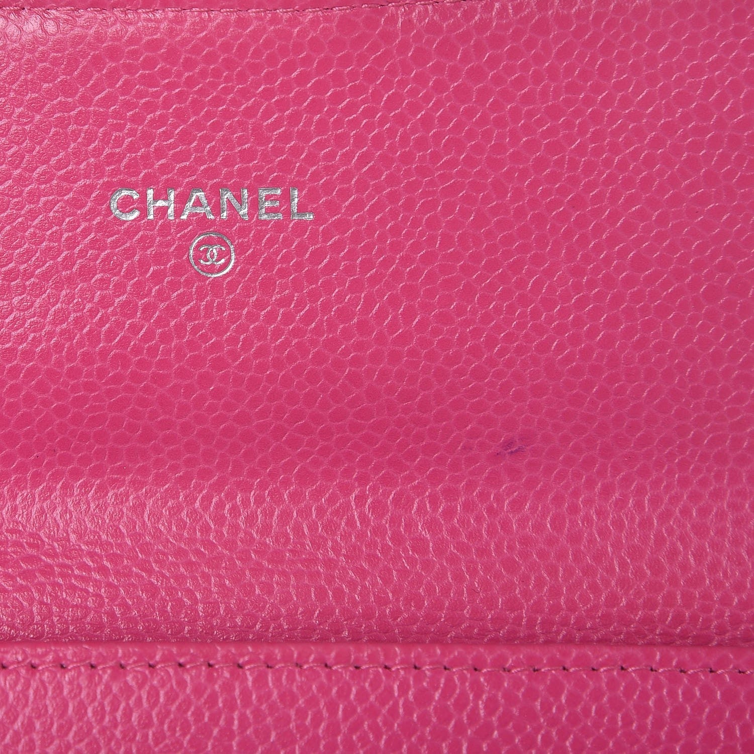 Chanel Caviar Quilted Small Flap Wallet Pink 10 of 11