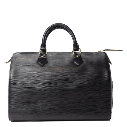 Louis Vuitton Epi Speedy 30 Black 1 of 10