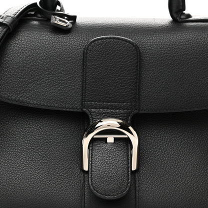Delvaux Grained Calfskin MM Brillant Satchel Black 8 of 11