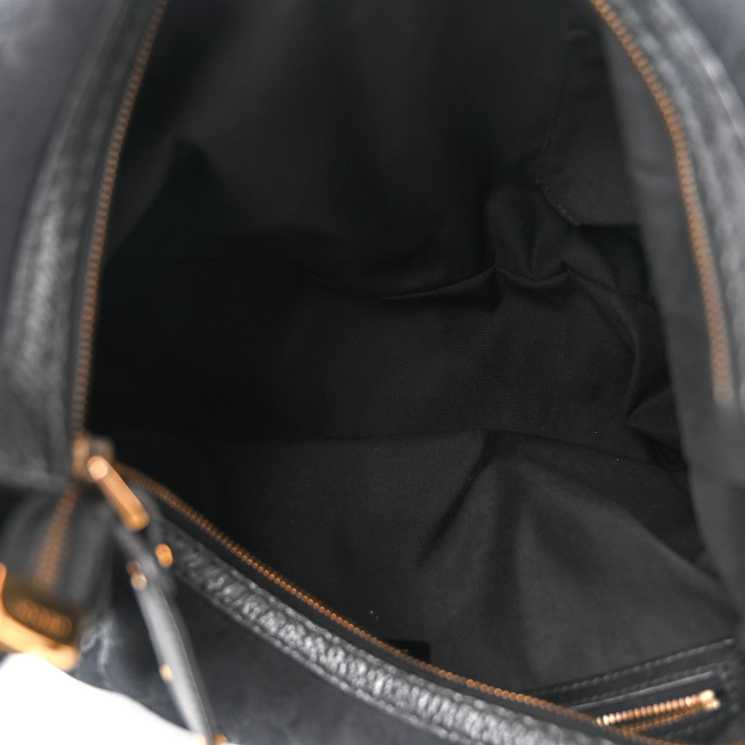 Gucci Monogram Medium Jockey Hobo Black 5 of 10