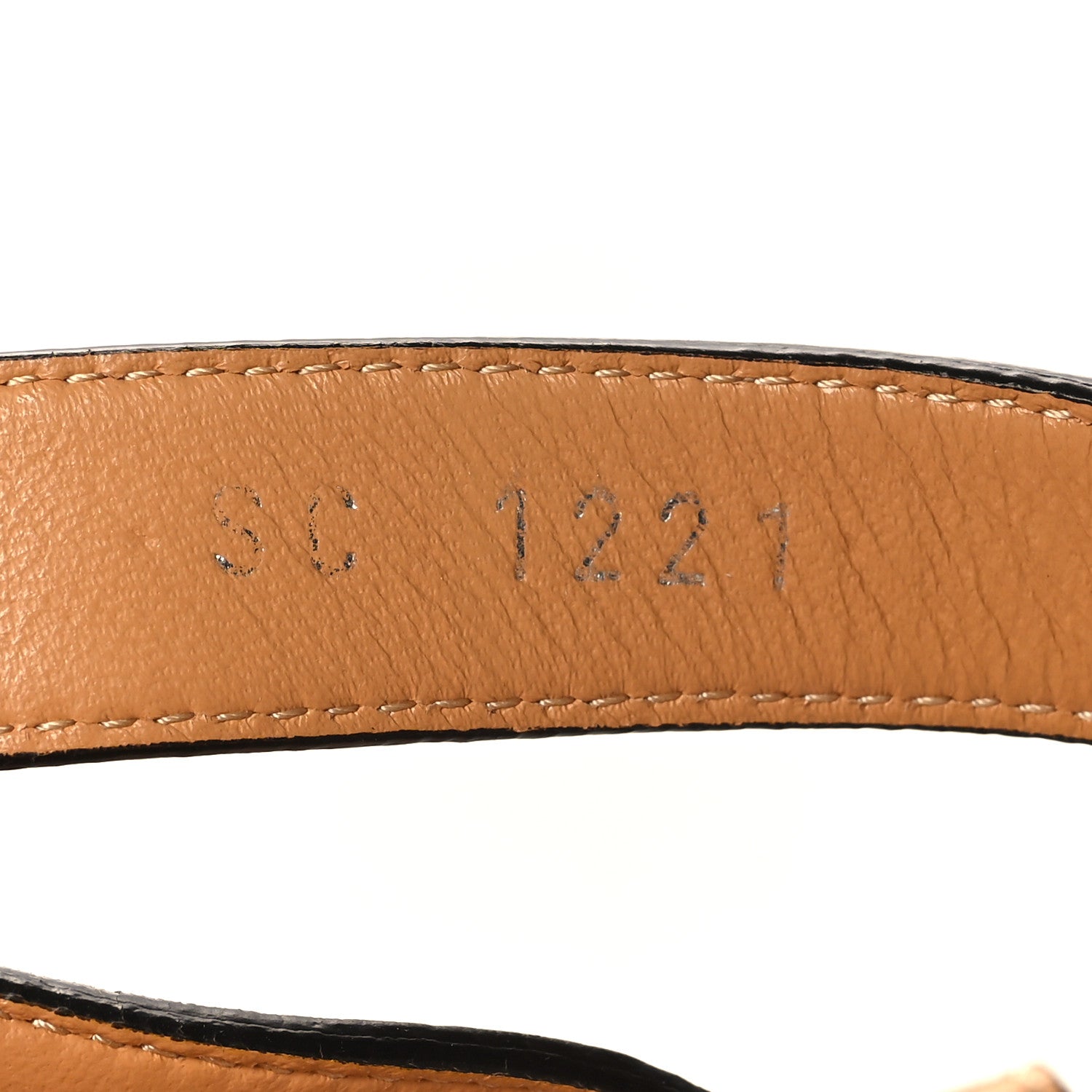 Louis Vuitton Soft Calfskin Perforated Horizon Flat Sandals 36.5 Natural 7 of 9