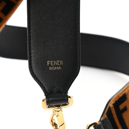 Fendi Velvet Tapestry FF Strap You Tobacco 4 of 6