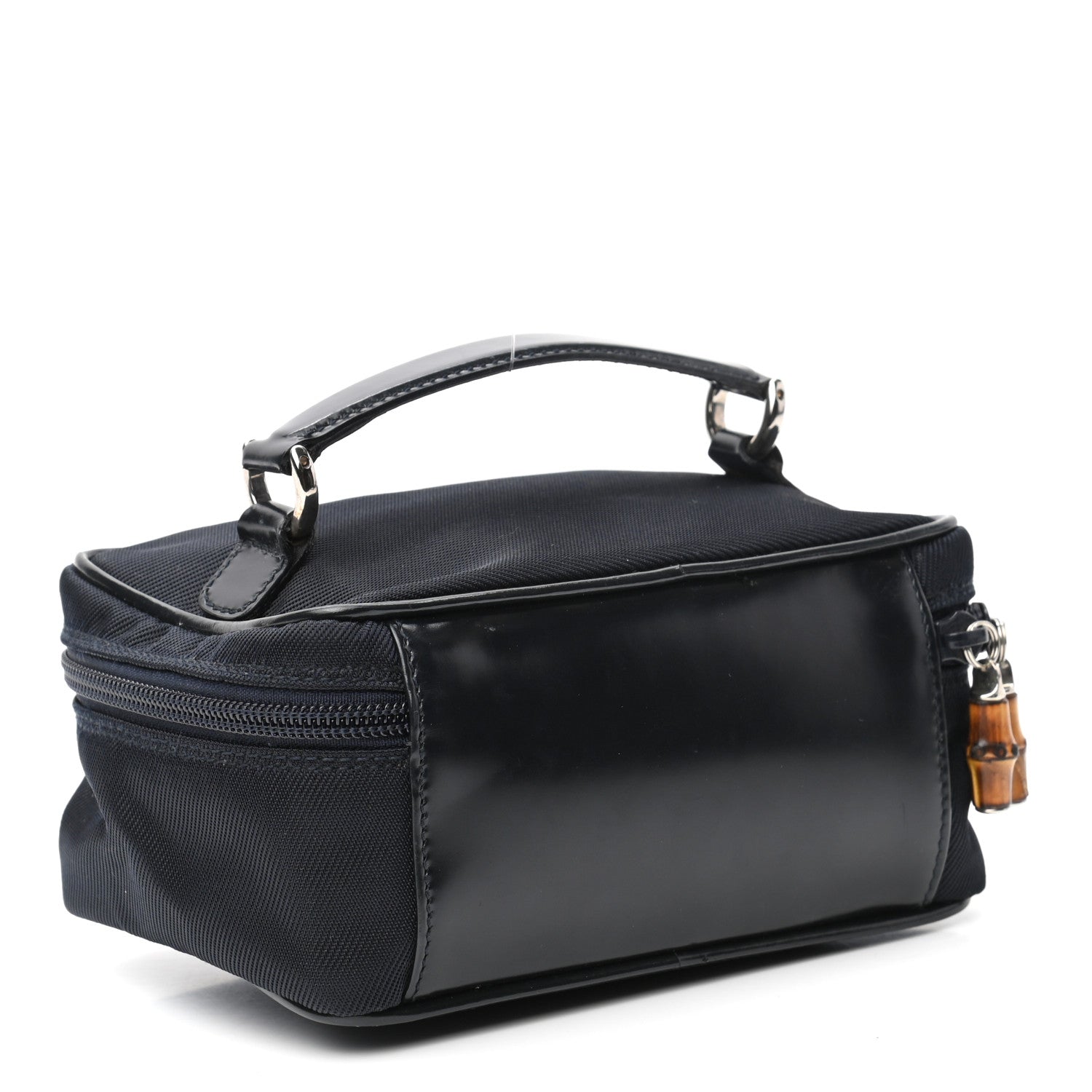 Gucci Nylon Bamboo Cosmetic Case Black 3 of 6