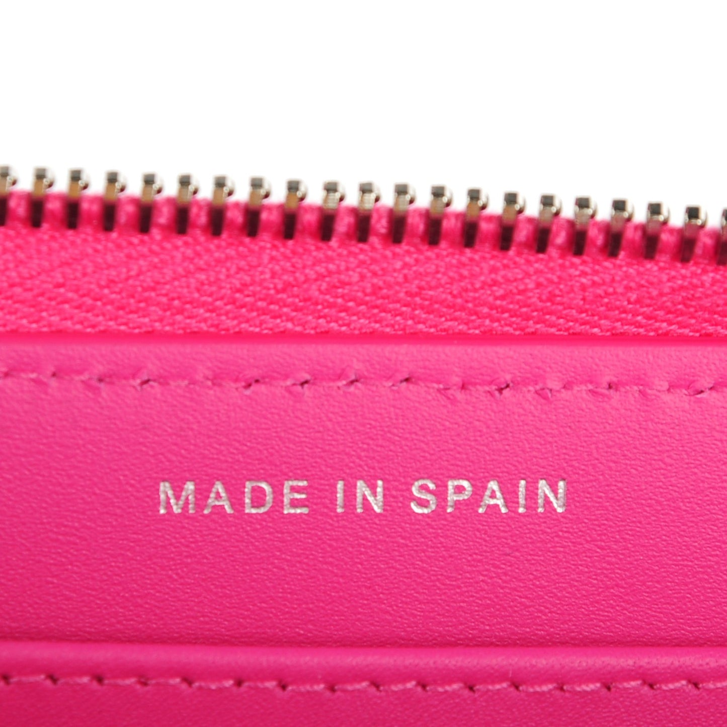 Caviar Quilted Large Gusset Zip Around Wallet Pink
