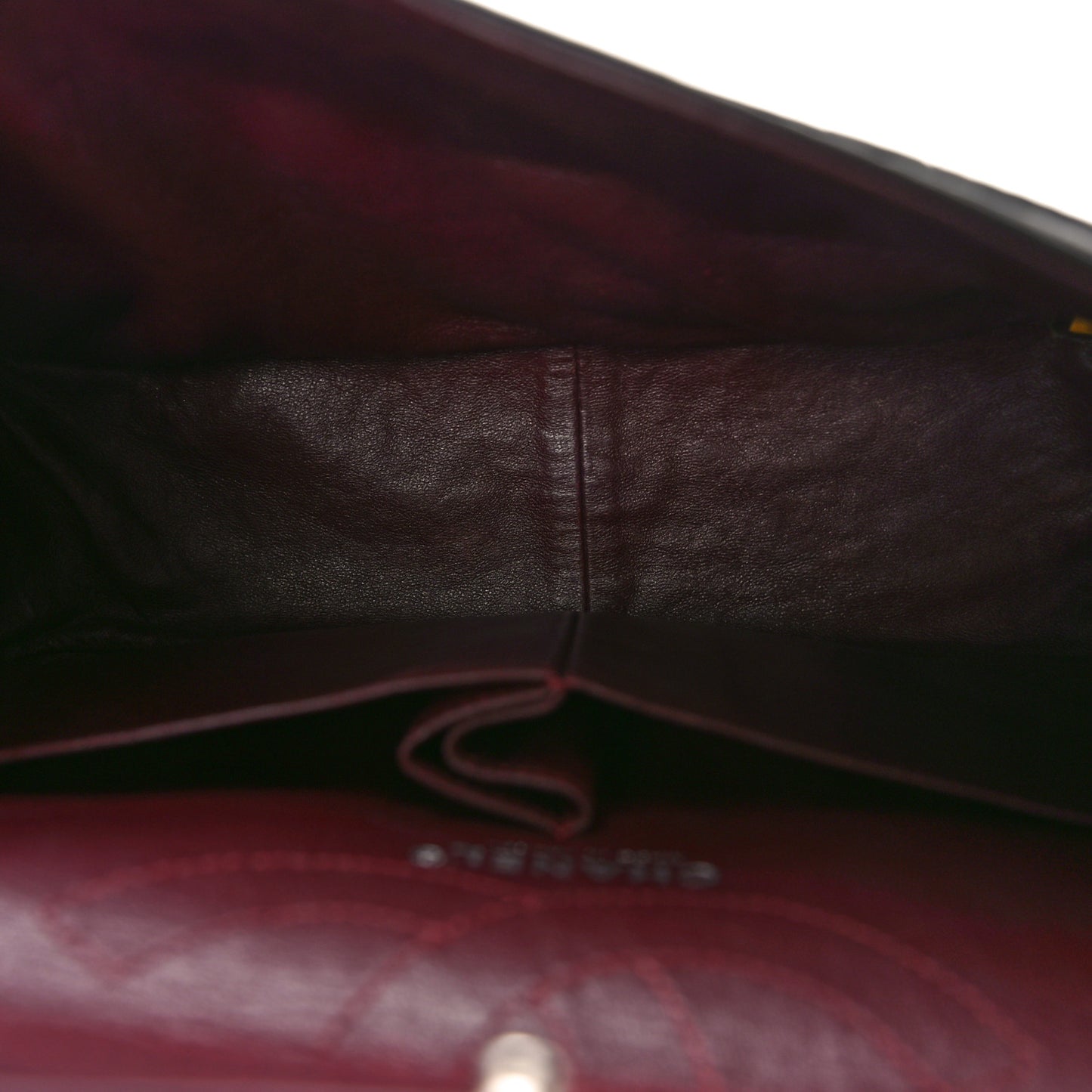 Aged Calfskin Quilted 2.55 Reissue 226 Flap Black