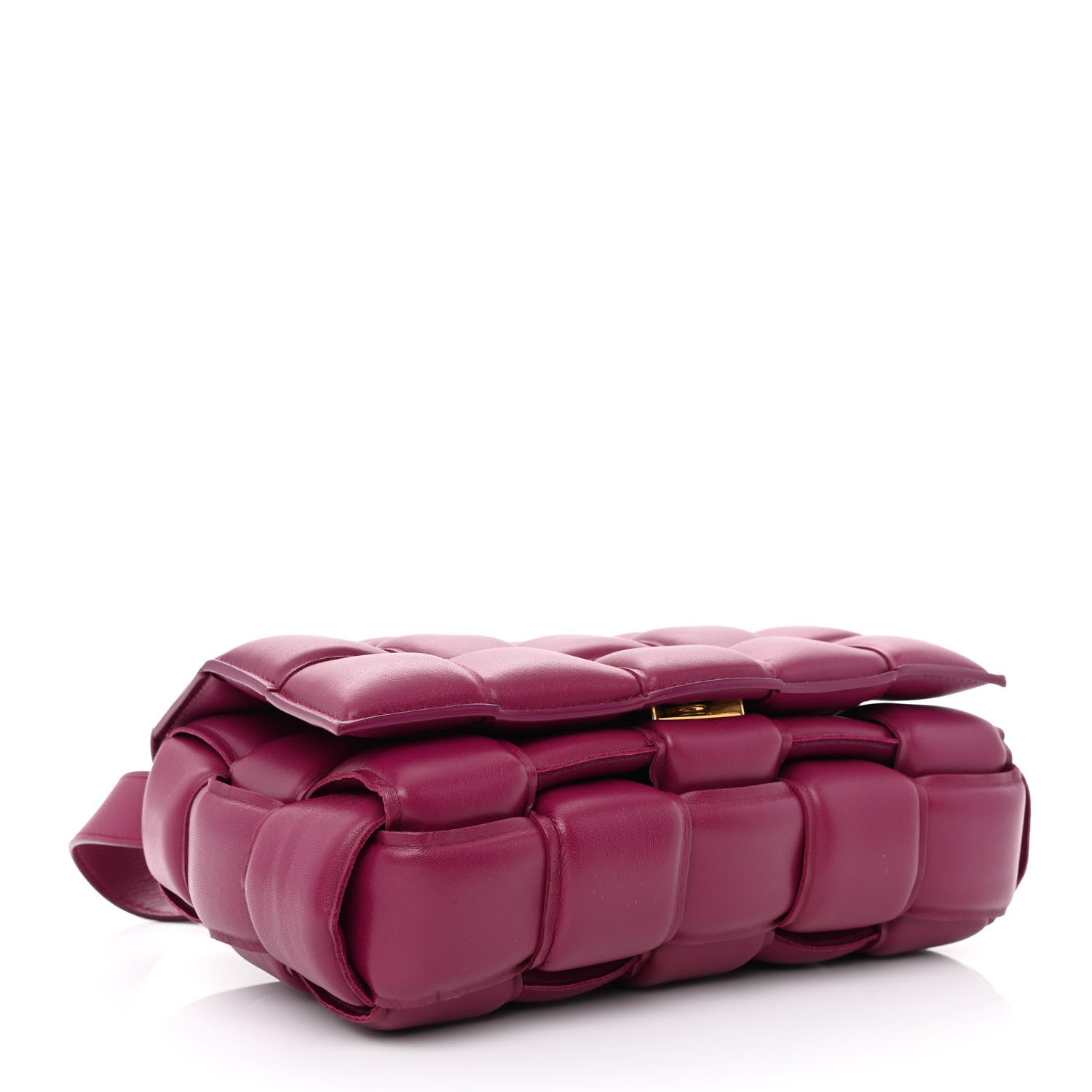 Bottega Veneta Nappa Maxi Intreccio Padded Cassette Crossbody Bag Cinnabar 4 of 11