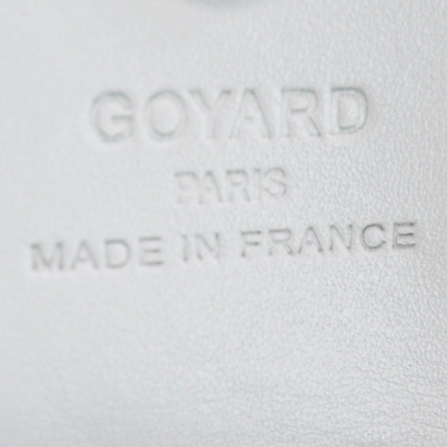 Goyard Goyardine Saint Louis GM White 7 of 9