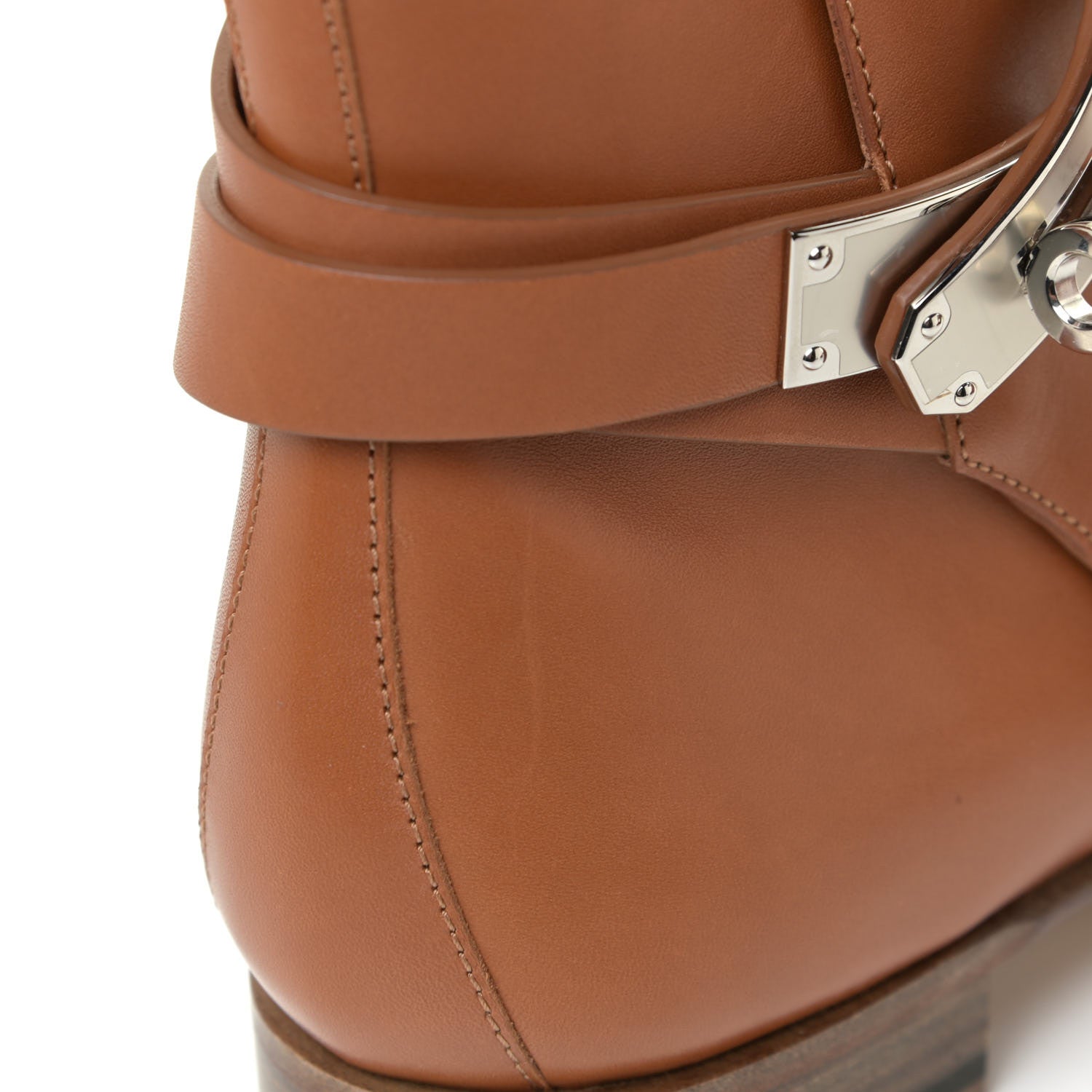 Hermes Calfskin Neo Low Boots 37 Natural 10 of 12