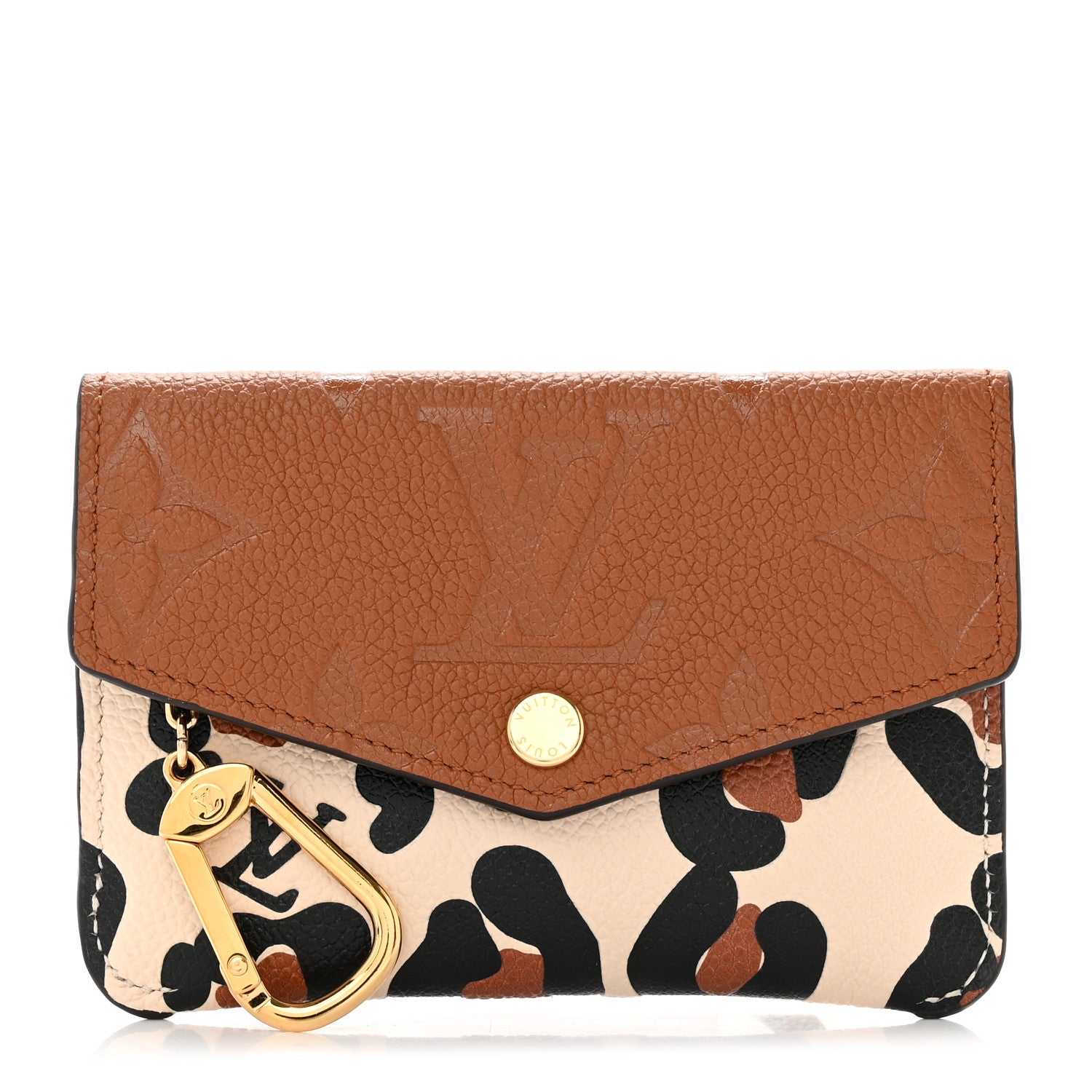 Louis Vuitton Empreinte Monogram Giant Wild At Heart Key Pouch Caramel 1 of 6