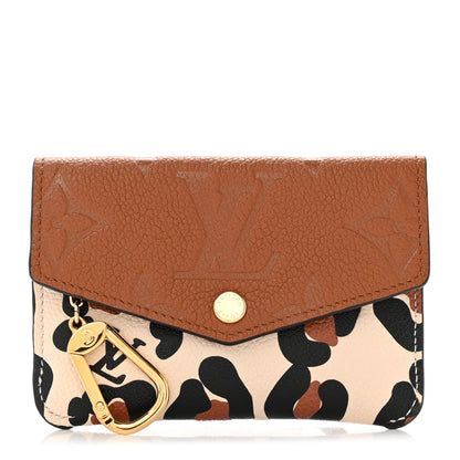 Louis Vuitton Empreinte Monogram Giant Wild At Heart Key Pouch Caramel 1 of 6