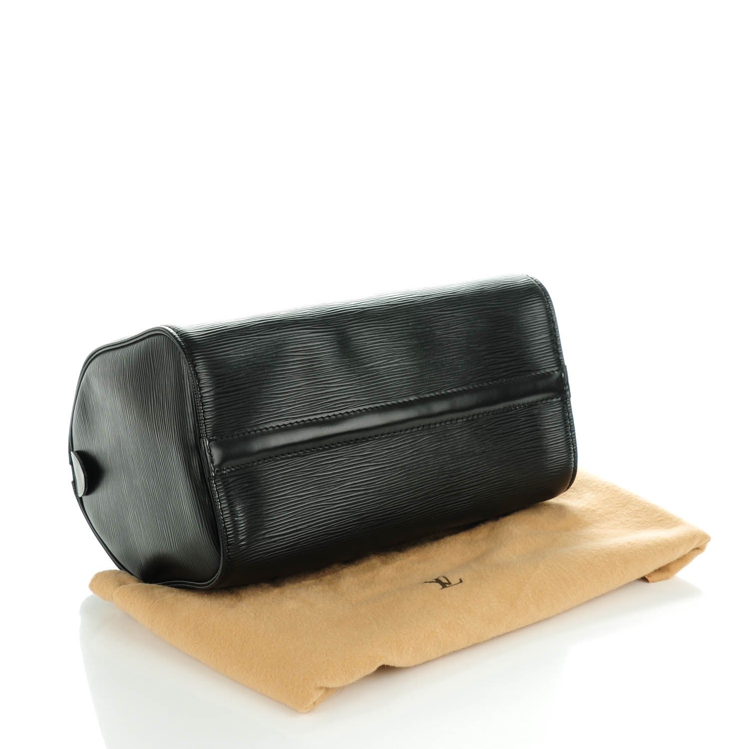 Louis Vuitton Epi Speedy 25 Black 4 of 7