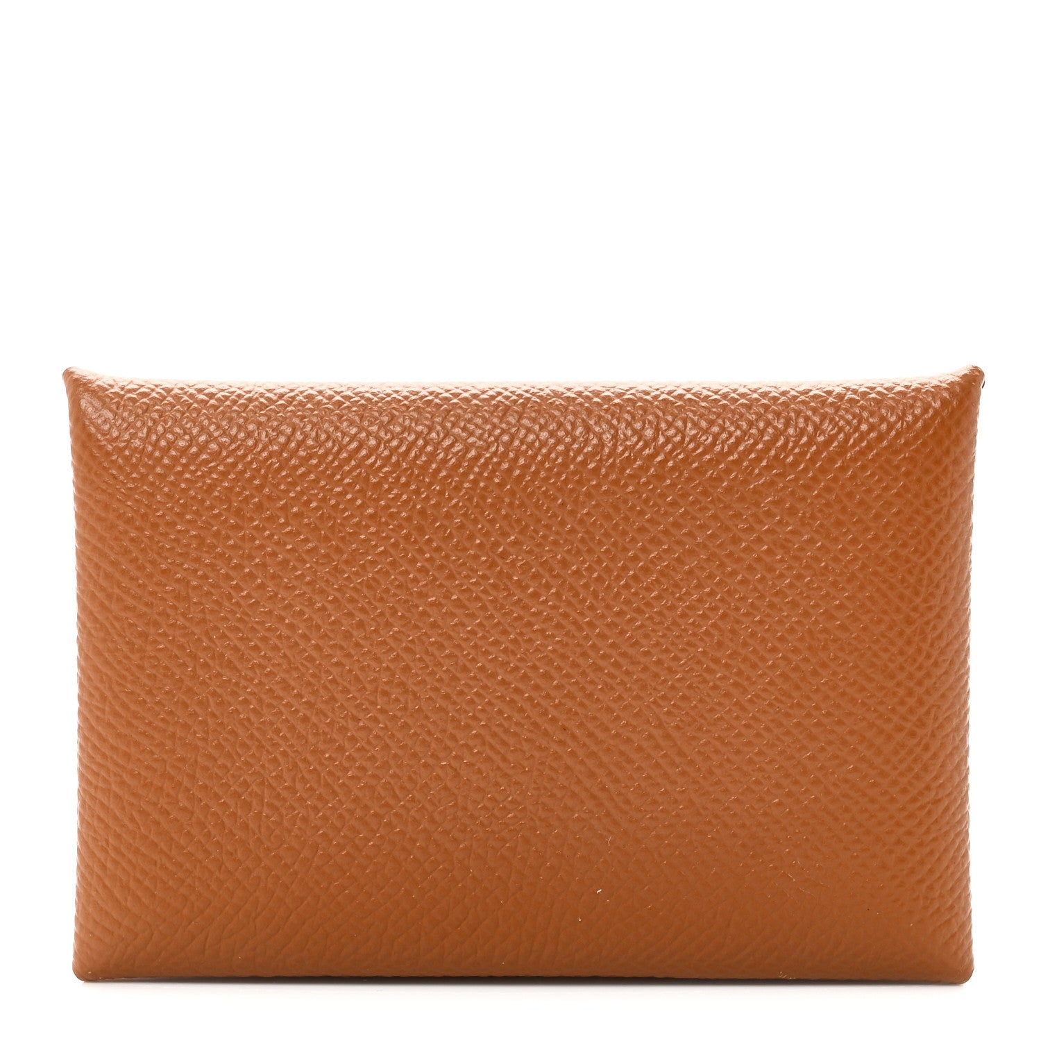 Hermes Epsom Calvi Card Case Gold 1 of 7
