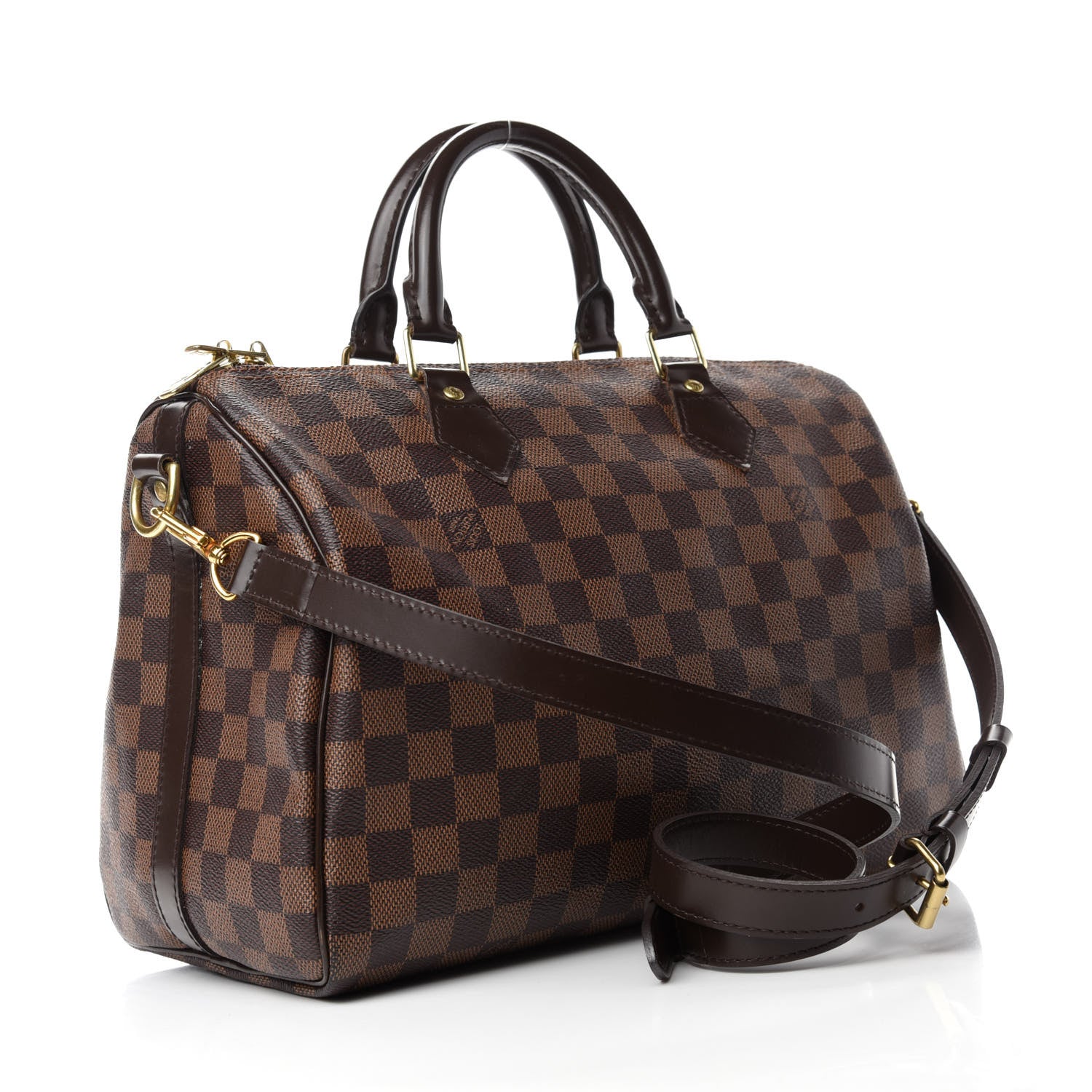 Louis Vuitton Damier Ebene Speedy Bandouliere 30 3 of 11