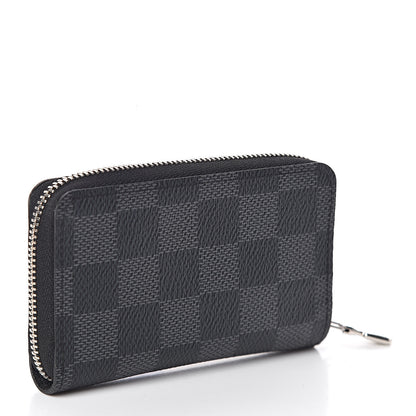 Louis Vuitton Damier Graphite Zippy Coin Purse Vertical 3 of 7
