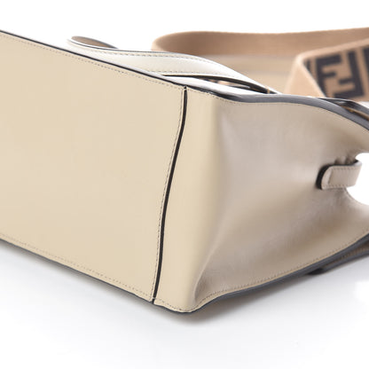 Fendi Vitello Grace FF 1974 Small Flip Tote Nuvola Notte Ice 9 of 9