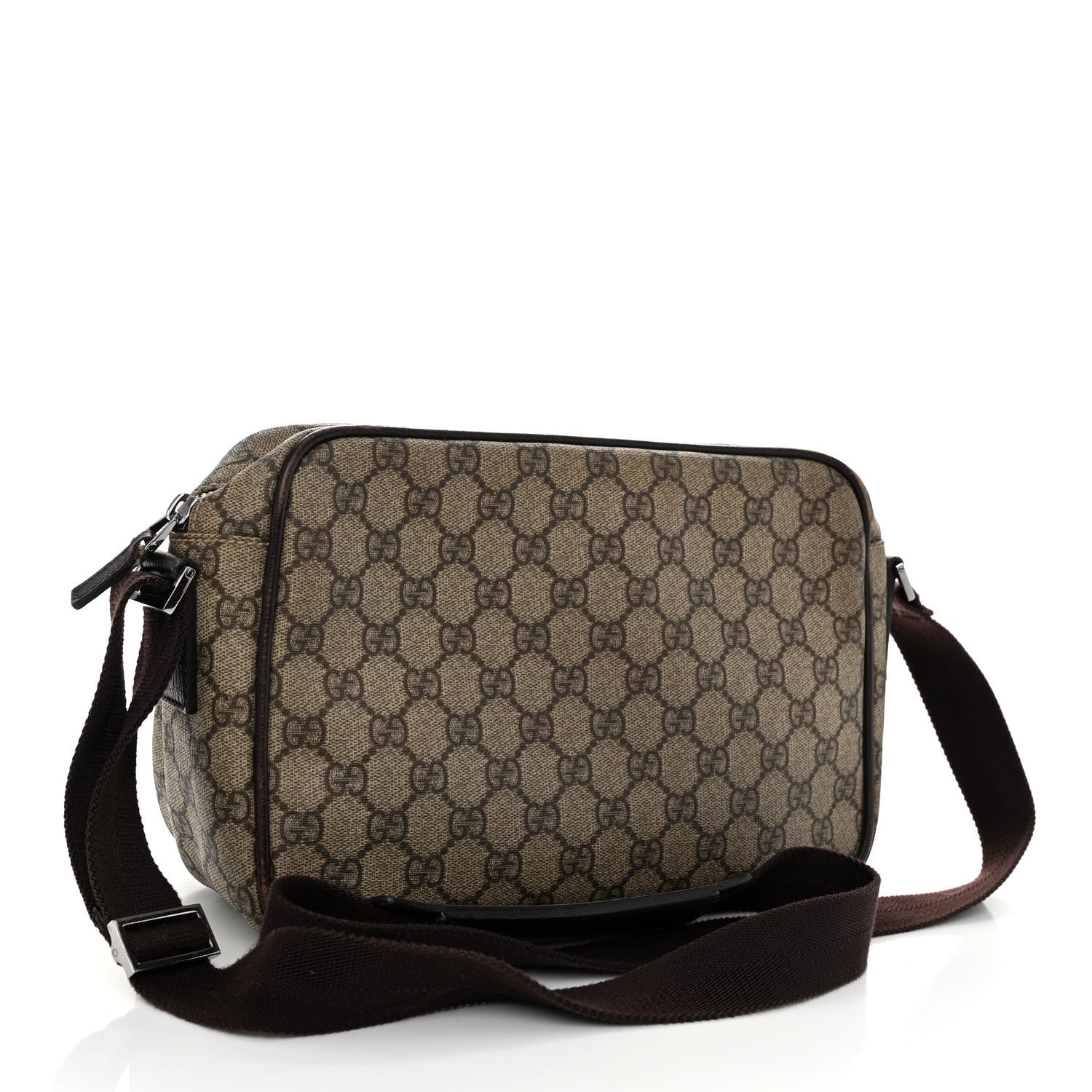 Gucci GG Plus Monogram Camera Bag Dark Brown 3 of 13
